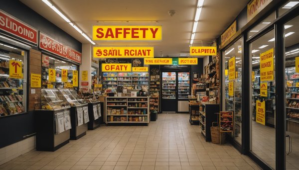 The importance of safety signs for small retail stores